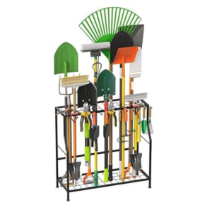 2-Tier Freestanding Garden Tools Organizer