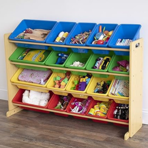20-Bin Toy Storage Organizer