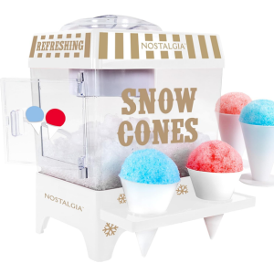 Nostalgia Snow Cone Shaved Retro Table-Top Ice Machine