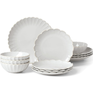 Lenox 12-Piece Stoneware Dinnerware Set