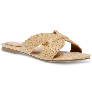 DV Dolce Vita Geeya Raffia Slide Sandals