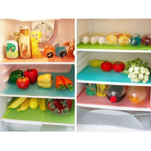 9-Pack Washable Fridge Mats