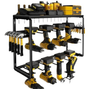 Wall Mount 3-Tier Power Tool Organizer