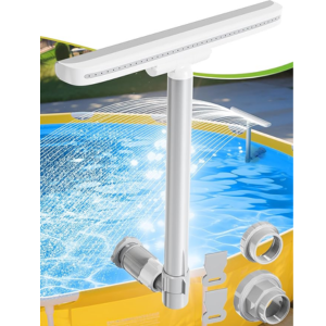 Adjustable 2-in-1 Pool Waterfall Fountain