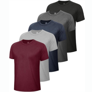 5-Pack Men's Workout T-Shirt