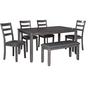 Signature Design by Ashley 6-Piece Dining Table Set