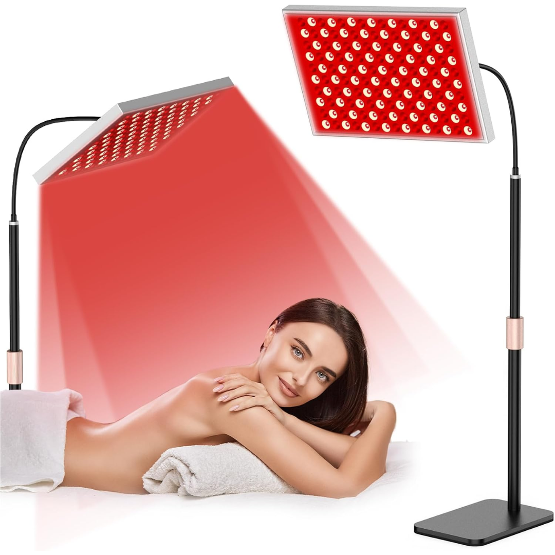 Adjustable Red Light Therapy Lamp