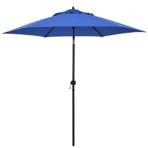 Steel 9' Push-Tilt Patio Umbrella