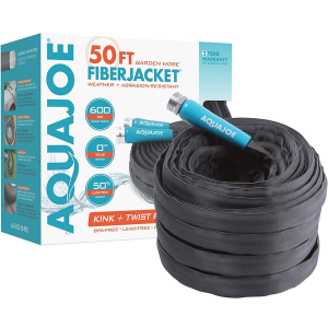Aqua Joe 50' Flexible FiberJacket Hose
