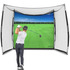 GoSports 10' Golf Practice Hitting Net w/Impact Screen
