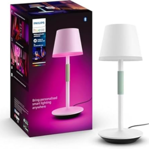 Philips Hue Go Smart LED Table Lamp w/App
