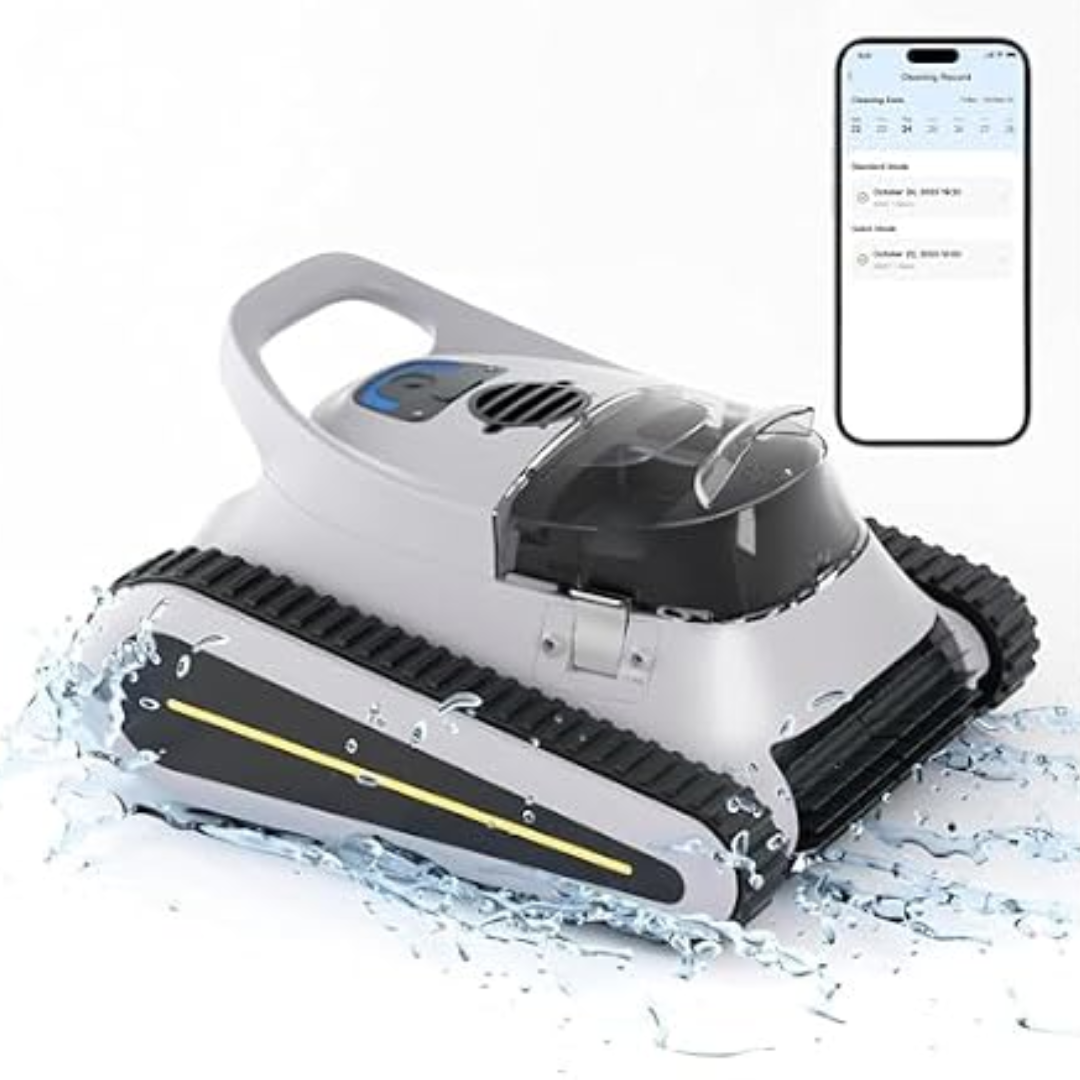 Cordless Robotic Pool Vacuum w/App