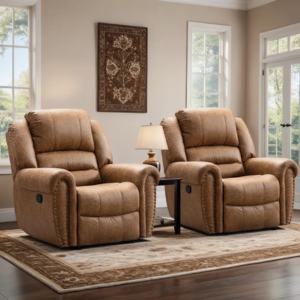 Set of 2 Oversized Recliners