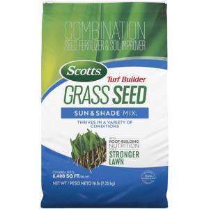 Scotts Turf Builder 16lb. Grass Seed Sun & Shade Mix