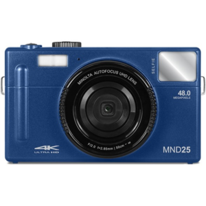 Minolta 48MP 4K UHD Camera w/Selfie Mirror