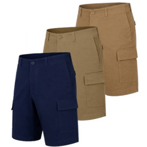 3-Pack Men's Super Stretch Cargo Shorts