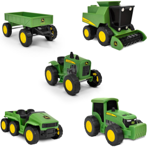 John Deere 5-Pack Micro Farm Vehicle Toy Set