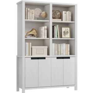 6-Tier Double Wide Bookshelf