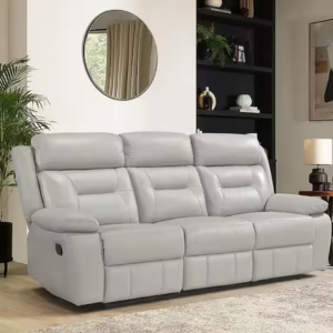 Lazzara Leather 3-Seat Reclining Sofa
