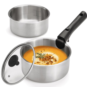 Carote 4-Piece Stainless Steel Saucepan Set
