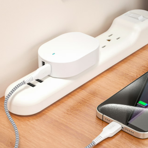 Onn 32W Foldable Dual USB-C & USB-A Wall Charger