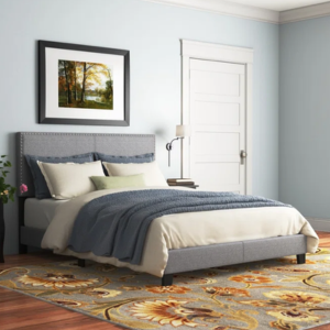 Upholstered Queen Bed w/Headboard