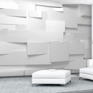 Abstract 3D Wall Mural