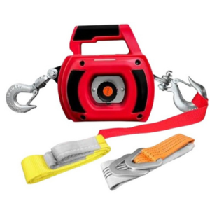 Portable 1000lbs. Drill Winch w/Lift Sling Strap
