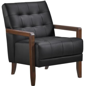 Lexicon Crafton Leather Accent Chair