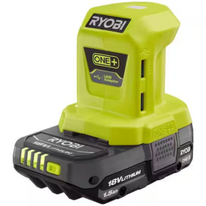 Ryobi ONE+ 18V Lithium-Ion Portable USB Power Source