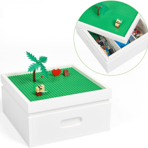 3-Compartment Buildable Lego's Storage Box