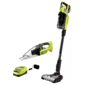 Ryobi ONE+ HP 18V Stick Vacuum & Handheld Vacuum w/Battery & Charger
