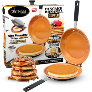 Gotham Steel Double Pan Pancake Maker