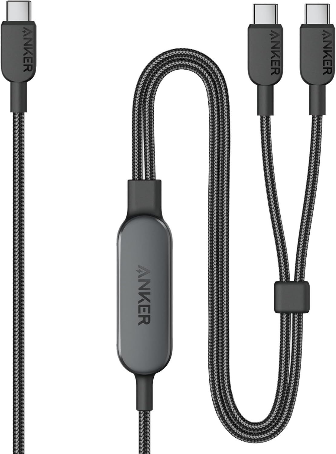 Anker 4' 2-In-1 USB-C 140W Max Fast Charging Cable
