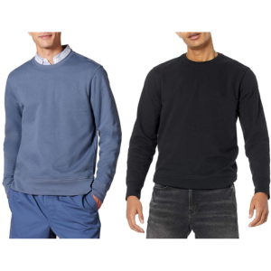 Amazon Essentials Mens Fleece French Terry Crewneck Sweatshirt