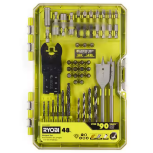 Ryobi 48-Piece Cutting, Drilling Set