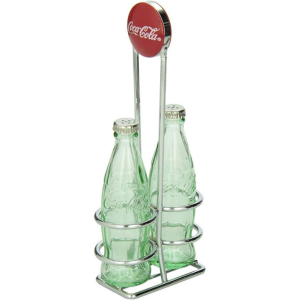 Coca-Cola Glass Salt & Pepper Shaker Set
