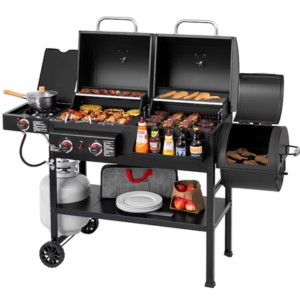 Royal Gourmet 4-in-1 Offset Smoker & Grill