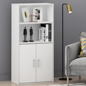 Furinno 4-Tier Adjustable Storage Bookshelf