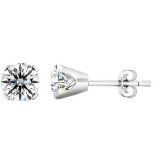 2Ct Diamond Stud Earrings