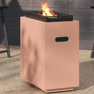 Stainless Steel Column Fire Pit