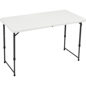 Amazon Basics 4' Adjustable Folding Dining Table