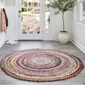 nuLOOM 6' Tammara Bohemian Hand Braided Area Rug