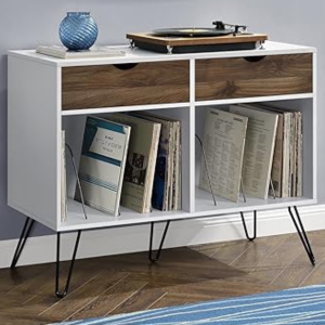 Novogratz Double Turntable Stand