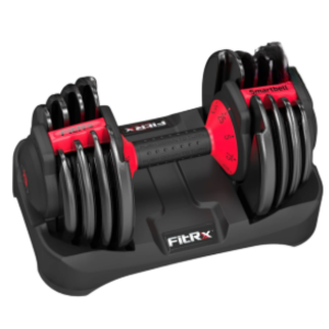 FitRx 5-52lbs. Adjustable Dumbbell Set