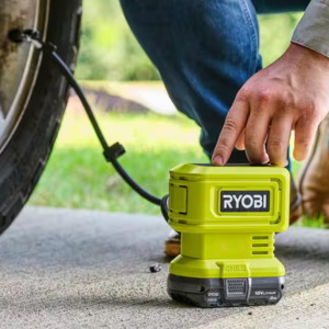 Ryobi One+ 18V Cordless High Pressure Inflator w/Battery & Charger
