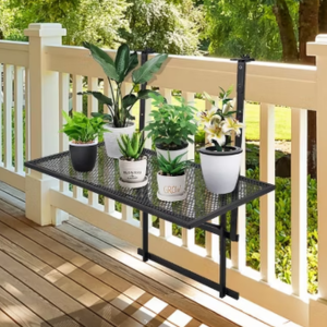 Metal Outdoor Balcony Hanging Table
