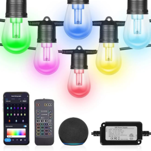 Outdoor 50' LED String Lights