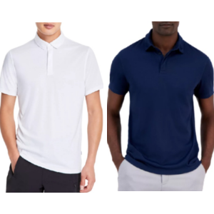 Alfani AlfaTech Men's Stretch Solid Polo Shirt