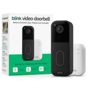 Blink Smart Video Doorbell w/Sync Module Core
